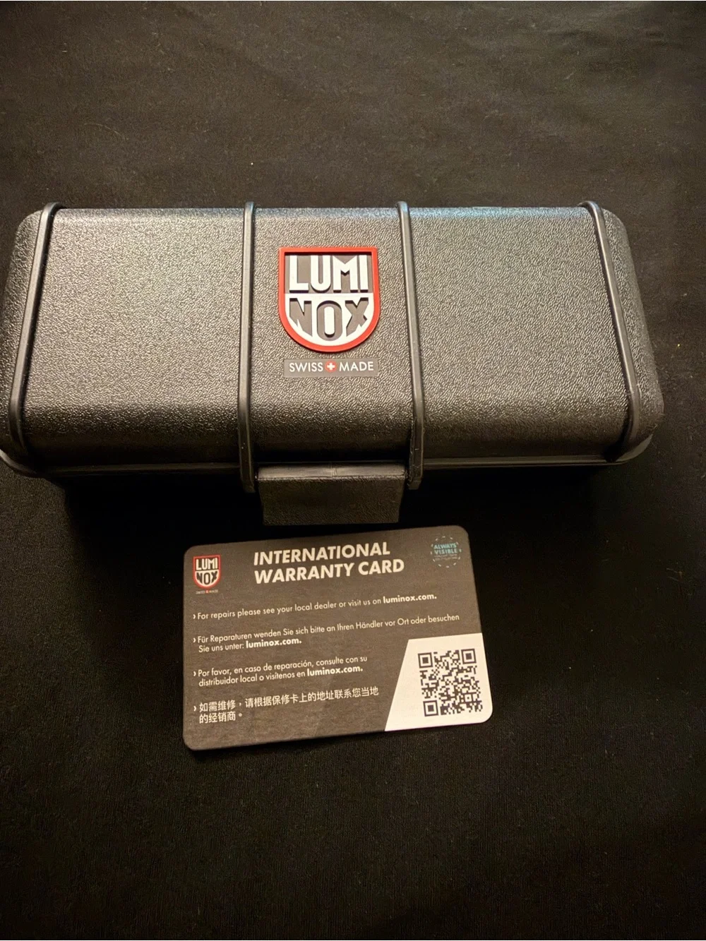 Luminox black ops
